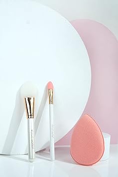 Brushworks مجموعة فرشاة ديتوكس للوجه باللون الوردي مقاس واحد - Image 2