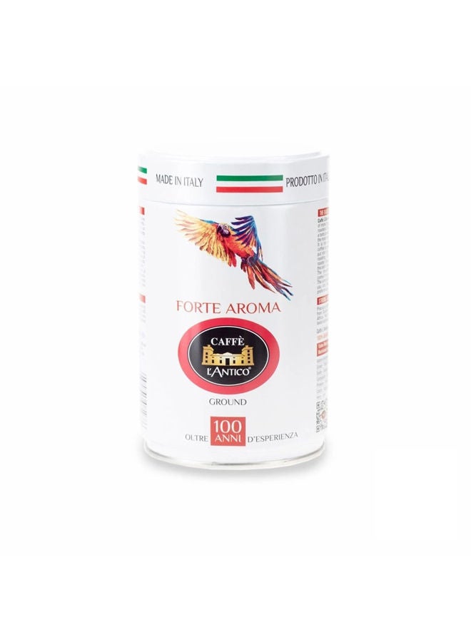 L'Antico Forte Aroma Ground Coffee Can - 250 grams