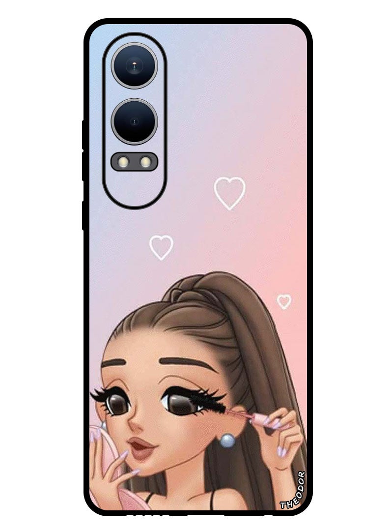 Theodor Protective Case Anti Scratch Shock Proof Bumper Cover For Oppo K12x (China) Putting Makeup - Image 1