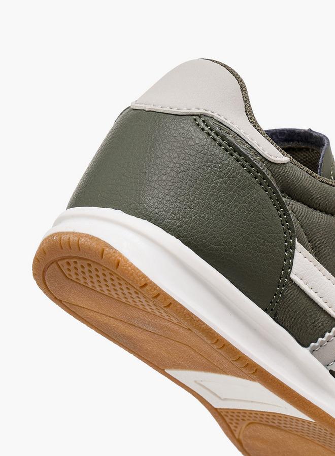 LBL by Shoexpress Boys Panelled Sneakers with Hook and Loop Closure - Image 5