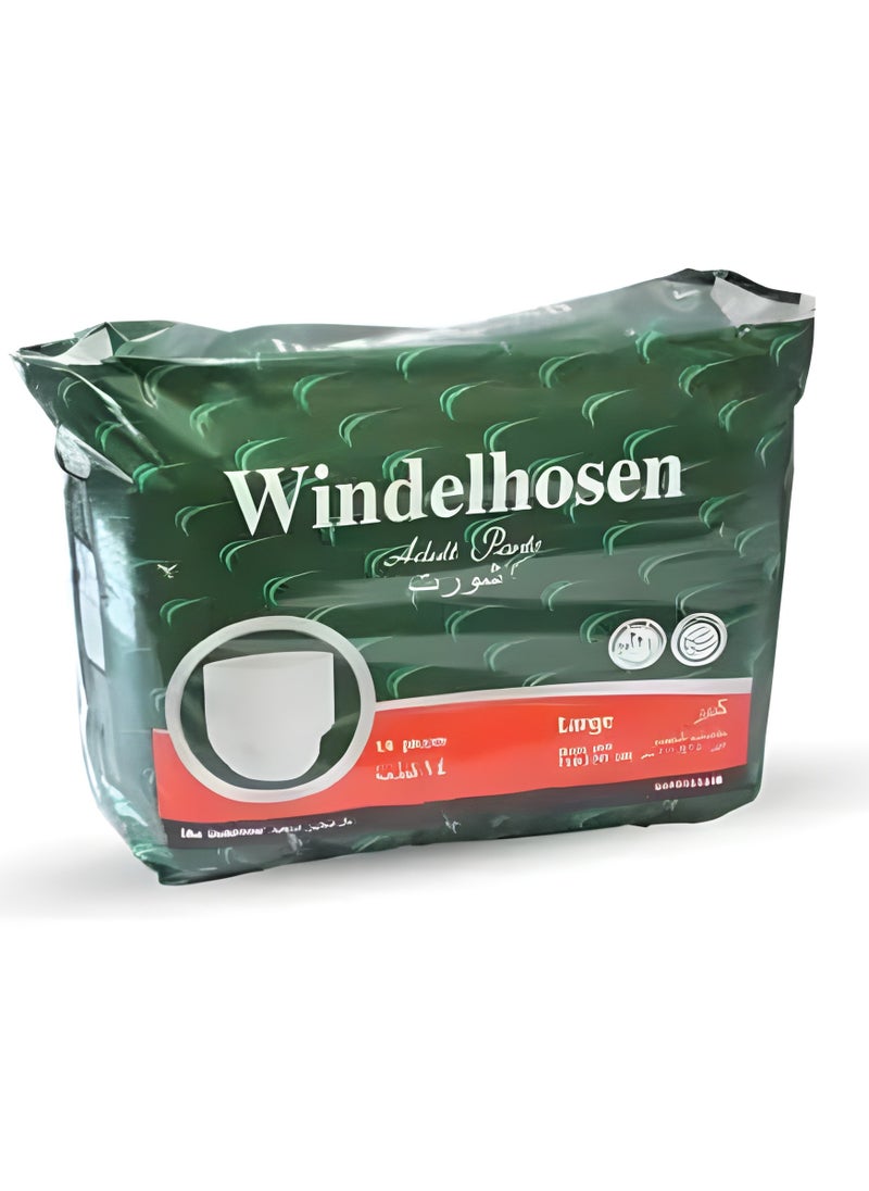 Windex Adult diaper shorts, large size 150 x 110 cm ,14 pieces of shorts.  - Image 1