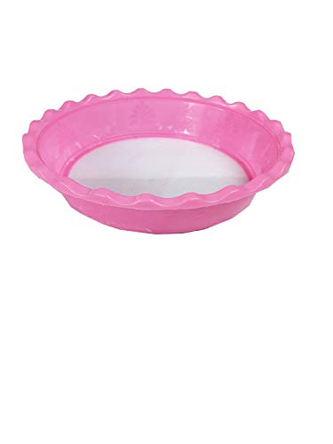 advancedestore Plastic Small Flour Strainer/Aata Chalni (22 cm, Multicolour) - Mouth Pack of 3 Pieces - Image 2