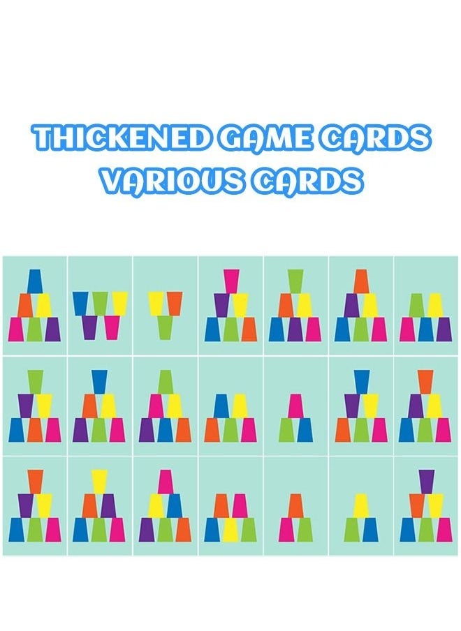 Captaintech Portable Quick Cups Games for Kids and Classic Family toys - Image 5