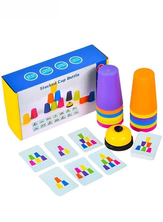 Captaintech Portable Quick Cups Games for Kids and Classic Family toys - Image 1
