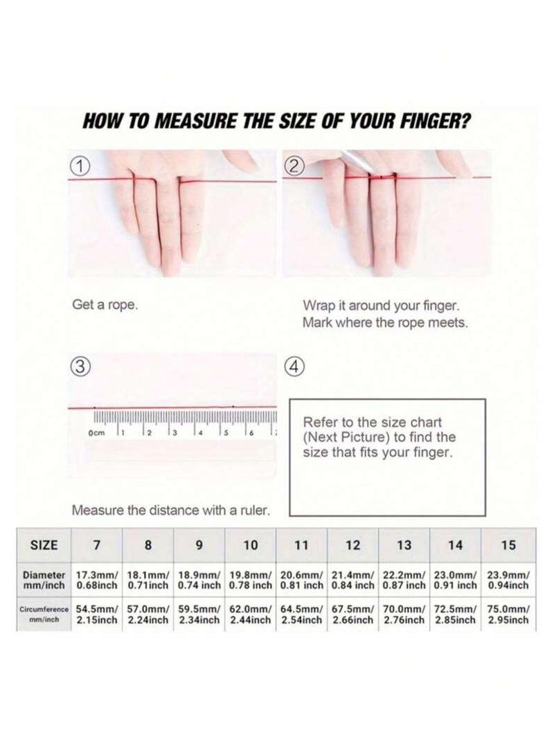 جوليري إيفريداي خاتم رجالي مصنوع من التيتانيوم ستيل المقاوم للصدأ مقاس 9 - Image 3