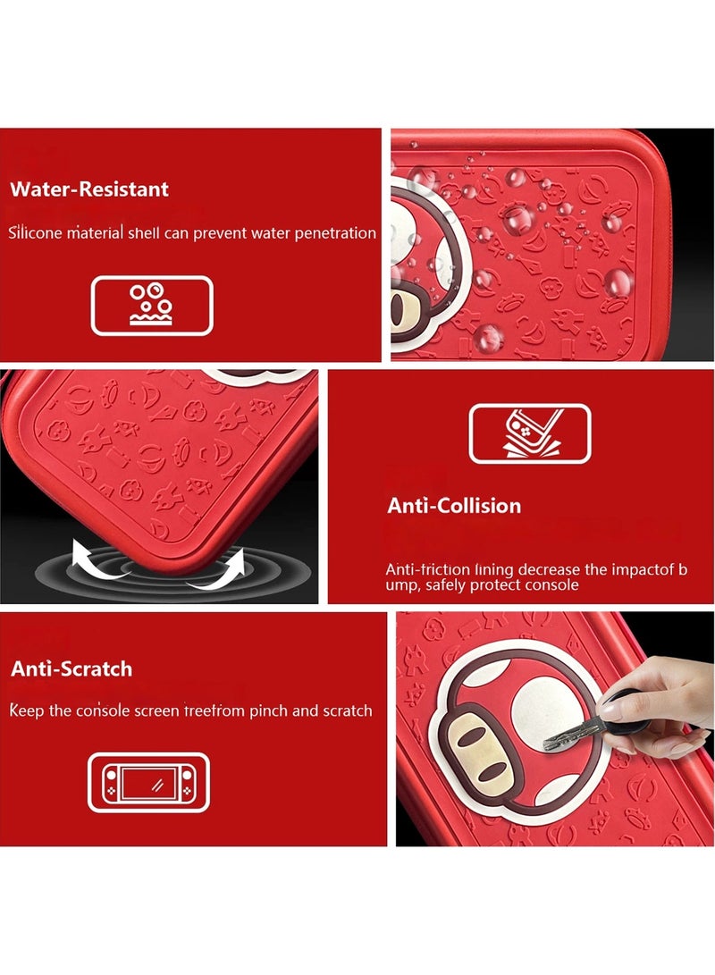 General Protective case for Nintendo Switch 2 (2025), portable travel case with 12 game card slots for Nintendo Switch 2 console Joy-Con and accessories  - Image 4