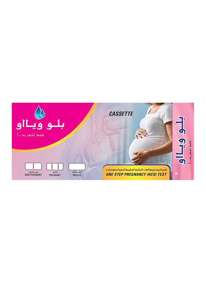 Blue Wave - One Step Pregnancy Test Cassette - Image 1