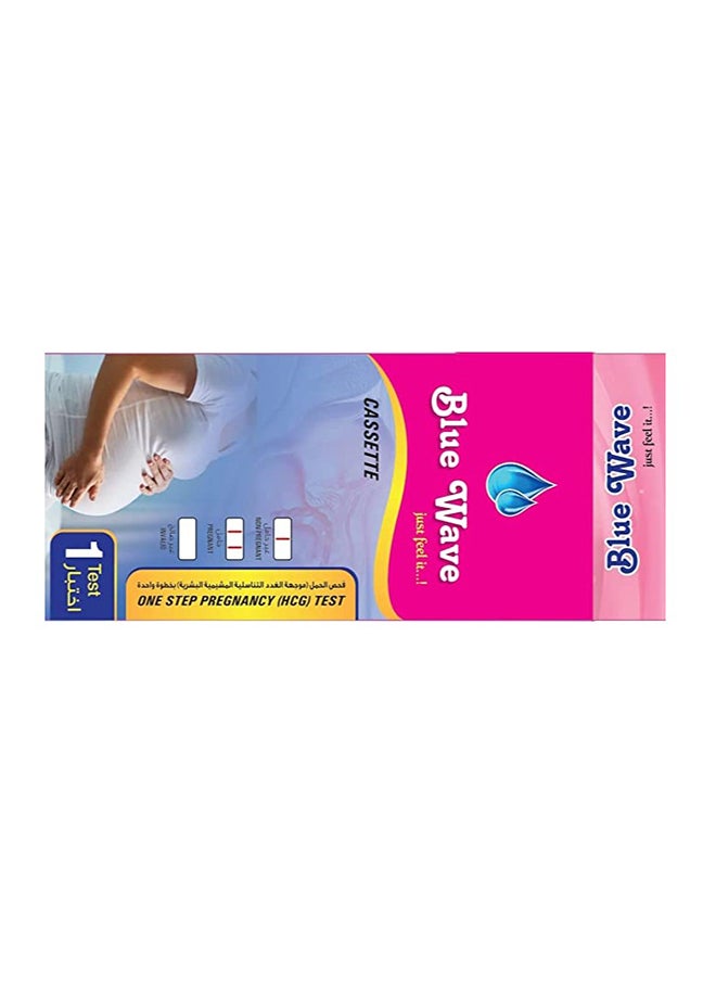 Blue Wave - One Step Pregnancy Test Cassette - Image 1