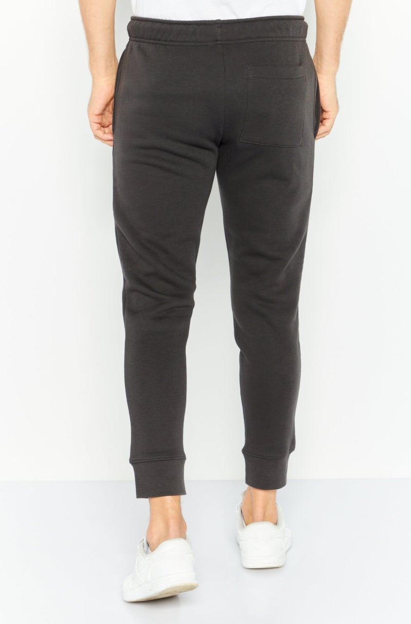 DKNY Sport Men Sportswear Fit Brand Logo Outdoor  Sweatpants, Charcoal - Image 4