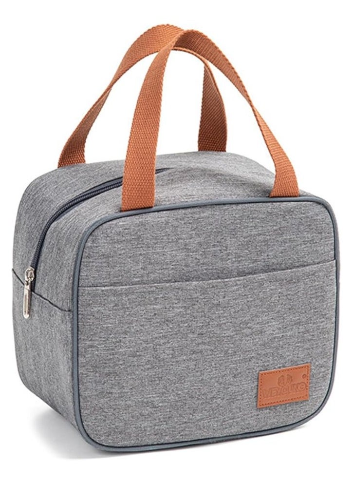 TYCOM Insulated Lunch Bag Lunch Box Large Cooler Tote Bag for Men Women and Children Double Deck Cooler for Office and Picnic  - Image 1