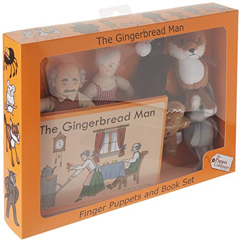 The Puppet Company Traditional Story Sets The Gingerbread Man Book and Finger Puppets Set - Image 3