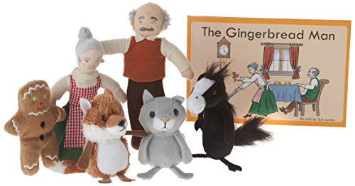 The Puppet Company Traditional Story Sets The Gingerbread Man Book and Finger Puppets Set - Image 5