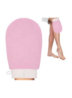 Generic 3 Pack Korean Exfoliating Glove Reusable Viscose Biodegradable Fibre Pink  - Image 1