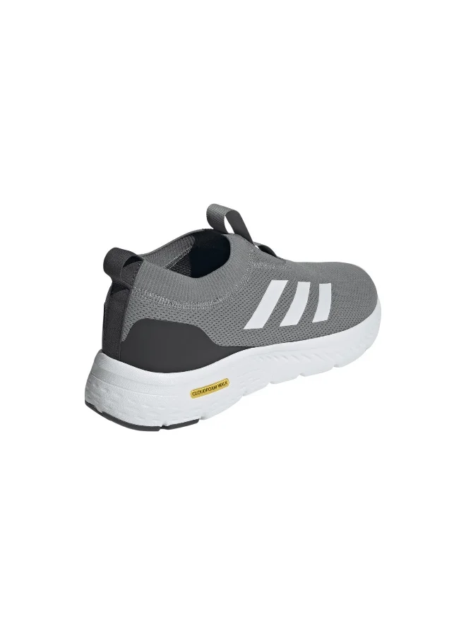 adidas حذاء رياضي رجالي من كلاود فوم موف سوك رمادي
