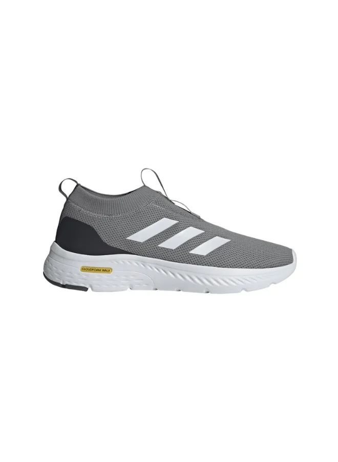 adidas حذاء رياضي رجالي من كلاود فوم موف سوك رمادي