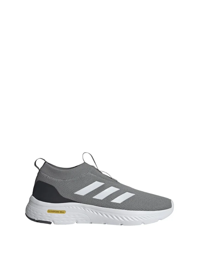 adidas حذاء رياضي رجالي من كلاود فوم موف سوك رمادي
