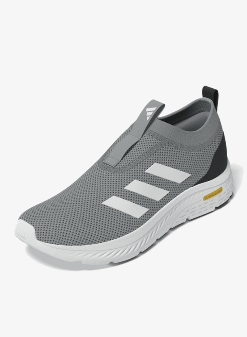 اديداس حذاء رياضي رجالي من كلاود فوم موف سوك رمادي - Image 3