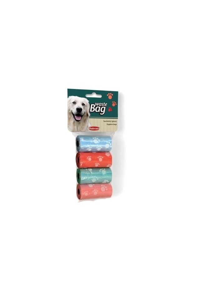Waste Bags For Pets Multicolor 4X20PC