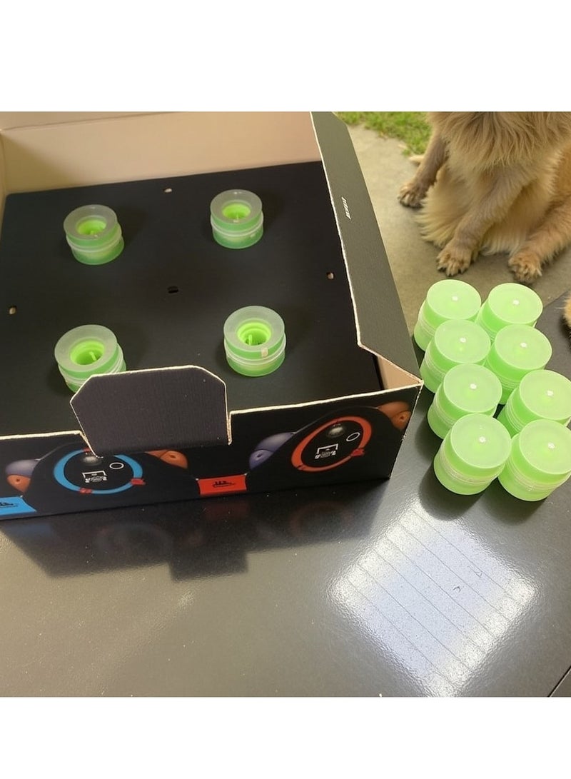 إكسيفين مجموعة أغطية صمام الإطارات البلاستيكية المضيئة في الظلام من XSEVEN، 4 قطع، أغطية جذع صمام الإطارات العالمي للسيارات والشاحنات والدراجات النارية وسيارات الدفع الرباعي والدراجات النارية باللون الأخضر - Image 4