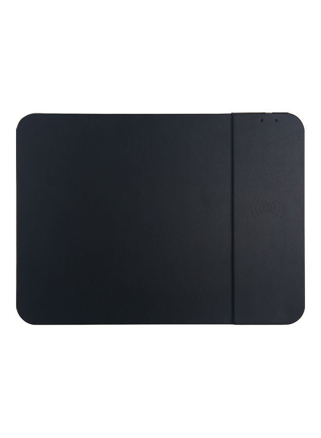 NIBEMINENT 10W Anti-Slip Wireless Charging Mousepad Black