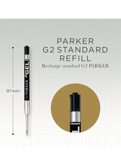 PARKER 1-Piece Gel Ink Refill Fine Tip Black Ink  - Image 2