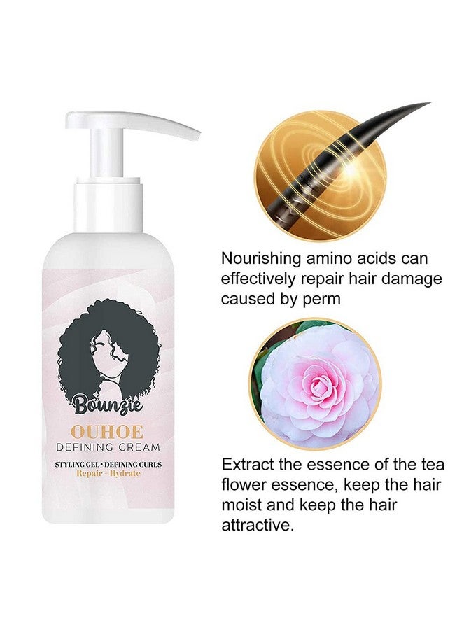 SURORAIN Curls Boost Defining Cream, Natural Frizz Control, Moisturizing Curl Conditioner Cream, Professional Styling Gel,Hair Treatment for Curls, for Wavy & Curly Hair Products(2PC) - Image 3