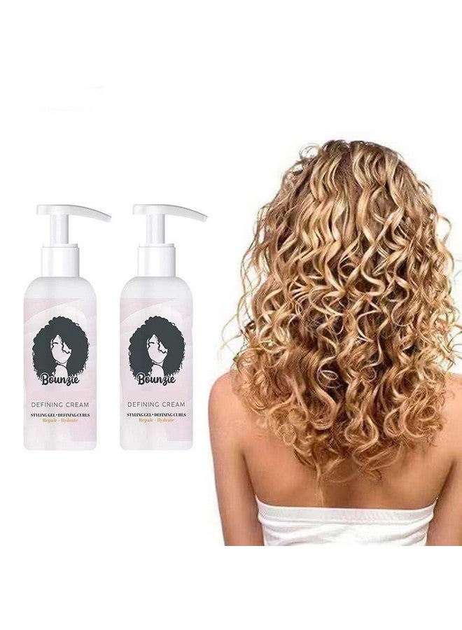 SURORAIN Curls Boost Defining Cream, Natural Frizz Control, Moisturizing Curl Conditioner Cream, Professional Styling Gel,Hair Treatment for Curls, for Wavy & Curly Hair Products(2PC) - Image 1