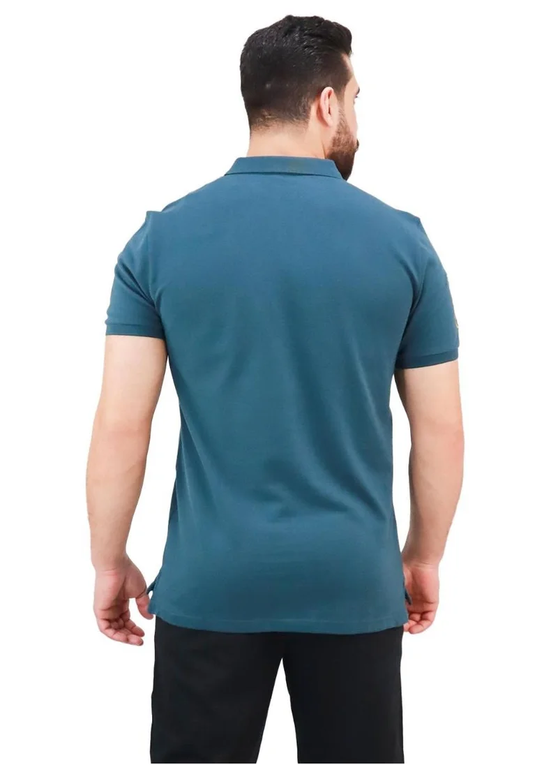 GIORDANO Men's Napoleon Polo - Dark Green