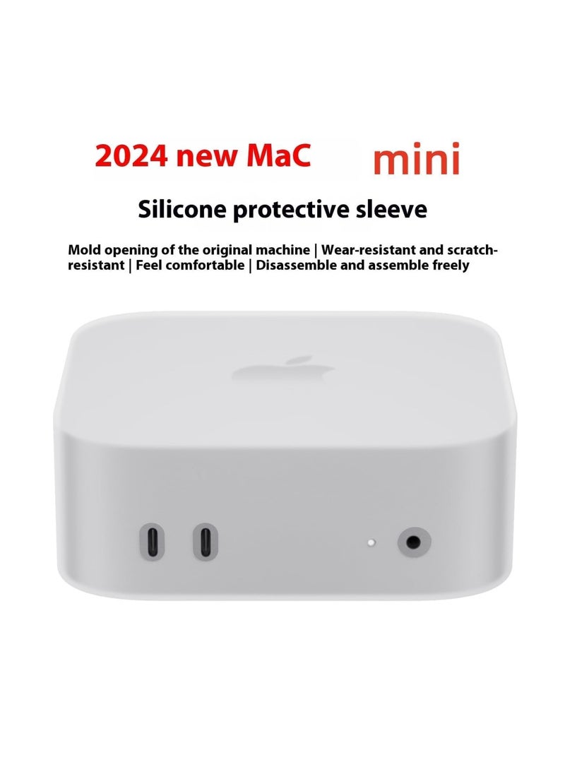 Protective Silicone Cover for Mac Mini M4/M4pro 2024 Case Skin Protector (Transparent Black) - pzsku/ZAA015C2798AFACD7A95AZ/45/_/1734965993/820334c6-2a7a-4e85-aaeb-369c5e1b2495