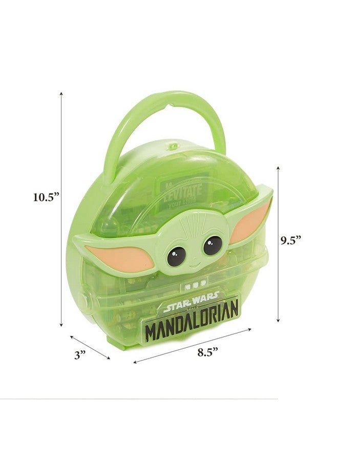 Innovative Designs Star Wars Mandalorian Baby Yoda Coloring & Sticker Activity Set for Kids with Travel Carrying Case - Image 3