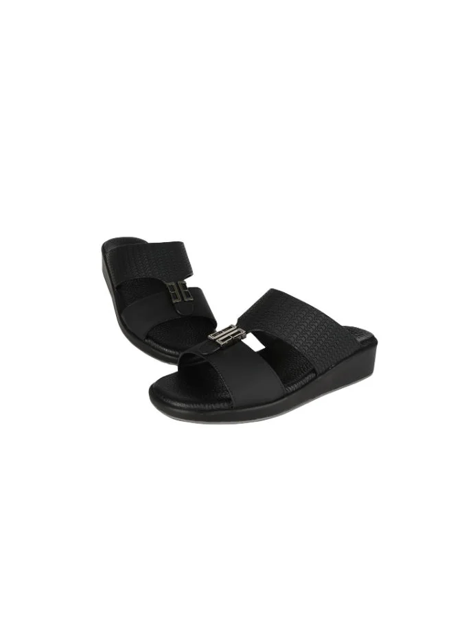 بارجيل أونو Barjeel Uno Boys Sandals BMSA-104 Black