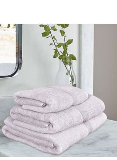 Banotex Banotex bath towels set (Luxe) 3 towels, sizes 50X100 cm 300 gr + 70X140 cm 600 gr + 90X150 cm 810 gr 100% Egyptian cotton product, high-quality and absorbent combed cotton, suitable for all uses  - Image 5