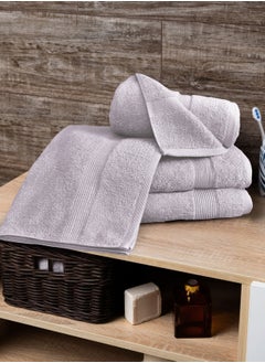 Banotex Banotex bath towels set (Luxe) 3 towels, sizes 50X100 cm 300 gr + 70X140 cm 600 gr + 90X150 cm 810 gr 100% Egyptian cotton product, high-quality and absorbent combed cotton, suitable for all uses  - Image 4