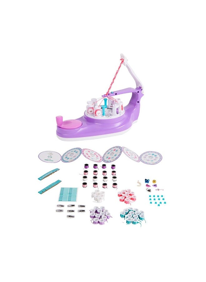 Cool maker Kumikreator Friendship Bead, Braider, Bracelets & Necklaces Making Diy Kit (90 Pieces)  - Image 4