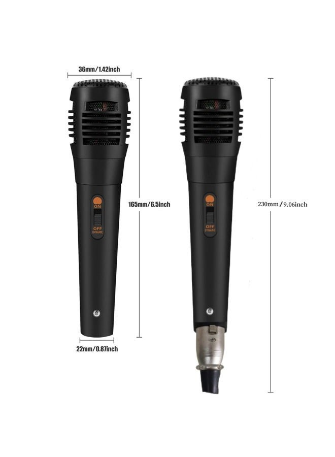 VOBRAMY Fashion Boutique store Wired Dynamic Cardioid Microphone,Microphone for karaoke machine,Wired Handheld Mic with On and Off Switch for Singing,Karaoke,Live Vocal - Image 5