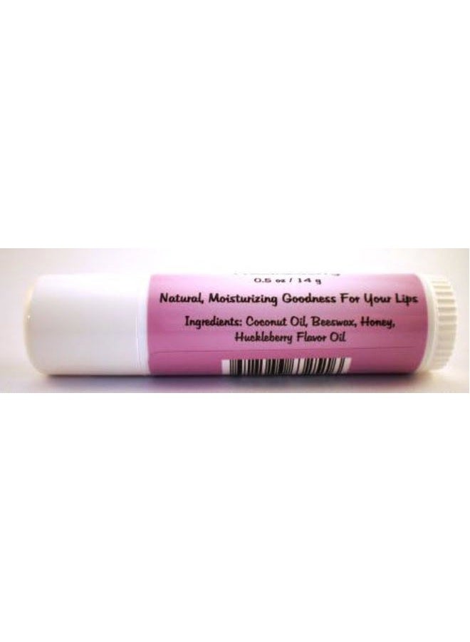 Chubby Chap Three (3x) Large Jumbo Chapstick Natural Chapstick - 1/2 Ounce Lip Balm (Huckleberry) - Image 3