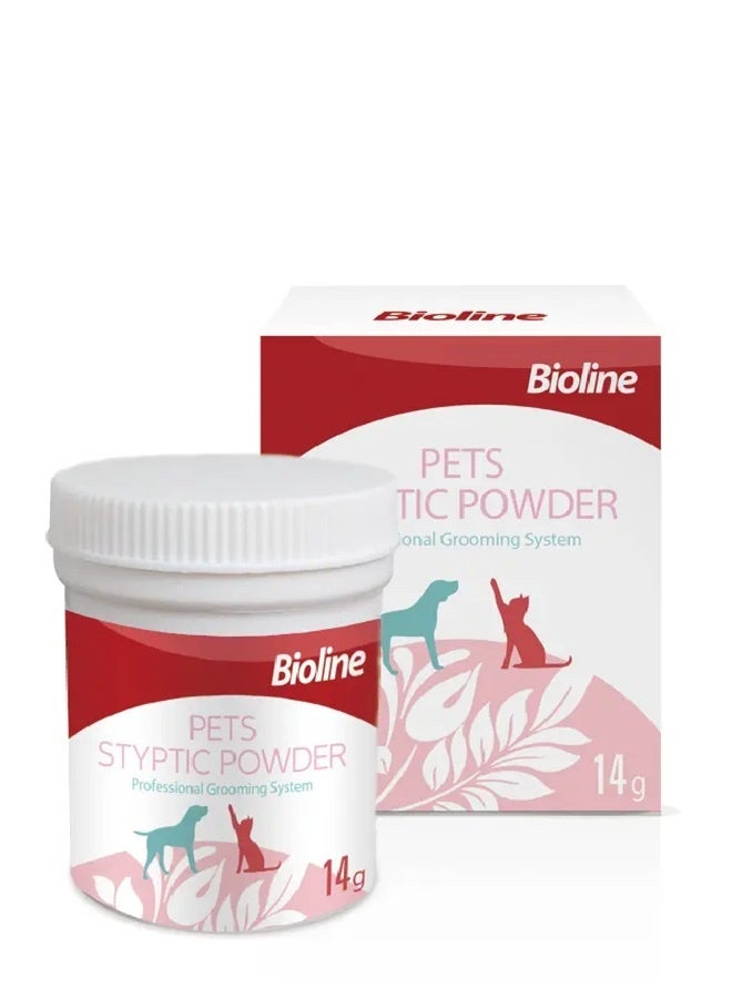 Bioline Pets Blood Stopper Styptic Powder - 14G