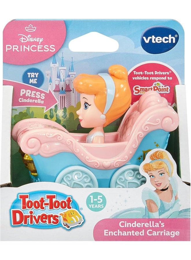 vtech عربة سندريلا المسحورة من ديزني برينسيس توت-توت درايفرز - Image 1