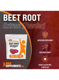 BULKSUPPLEMENTS.COM Beet Root Extract Powder Beet Root Powder Beets Supplements Beetroot Powder Beetroot Supplements 1000Mg Beet Root Extract Per Serving (100 Grams 3.5 Oz)  - Image 3