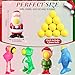 Zubebe 5 Pieces Christmas Toys Shooter Ball Foam Toy with Shoot Foam Balls Up to 20 Feet for Kids Outdoor Indoor Play Christmas Party Supplies Bright Style - Image 4
