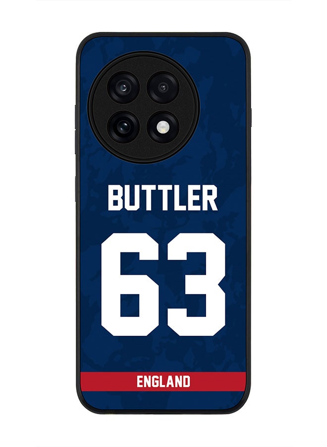 Stylizedd For OnePlus 13R / Ace 5 Pro Case,Slim fit Camera Protection, Shockproof Thin Phone cover  - England Jos Buttler, Jersey No 63