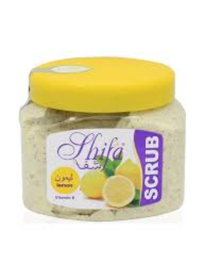 Shifa Lemon Scrub With Vitamin E 500ml