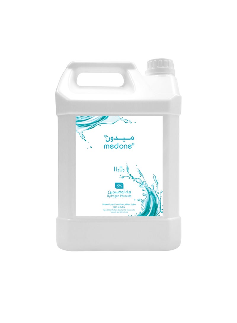 الخريجي ميد ون ماء اوكسجين 6% 5 لتر