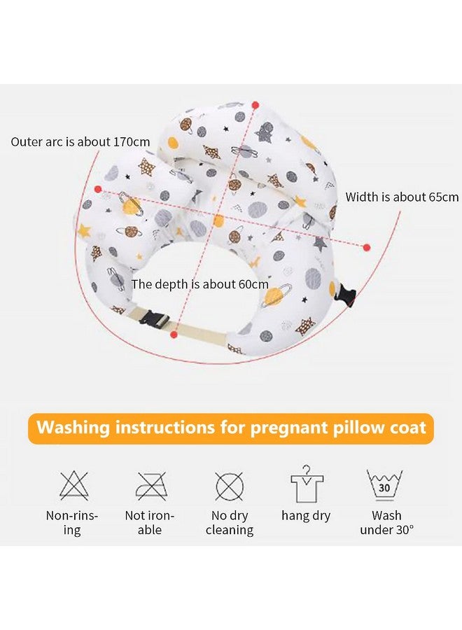 Snowie Soft ® Baby Feeding Pillow For Mom Breastfeeding, Nursing Pillow With Infant Support Cushion, Multi Nursing Pad With Removable Neck Belt For Mom Baby Gifts - Image 4