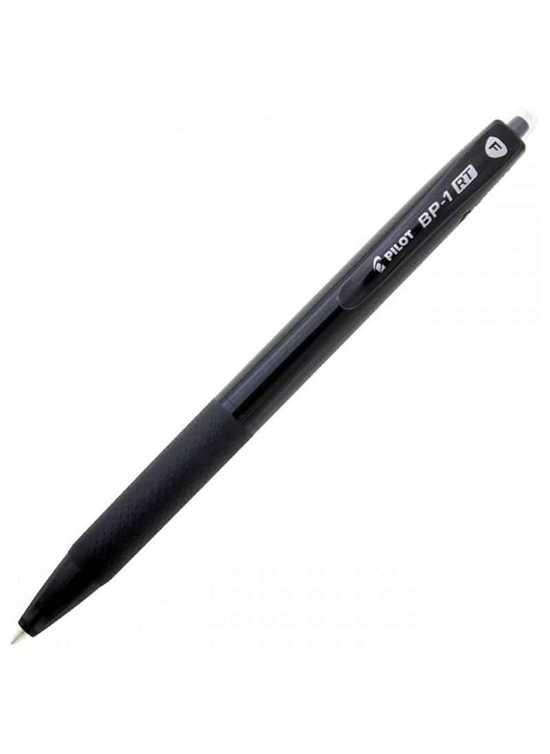 PILOT Pilot BP-1 RT 0.7mm Fine Tip Ball Pen with Soft Rubber Grip / Black Ink, Pack of 1  - Image 2