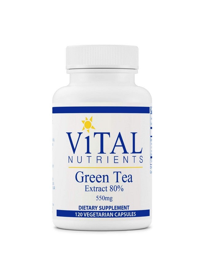 Vital Nutrients Green Tea Extract 550 Mg Potent Antioxidant And Immune Support 120 Vegetarian Capsules - Image 2