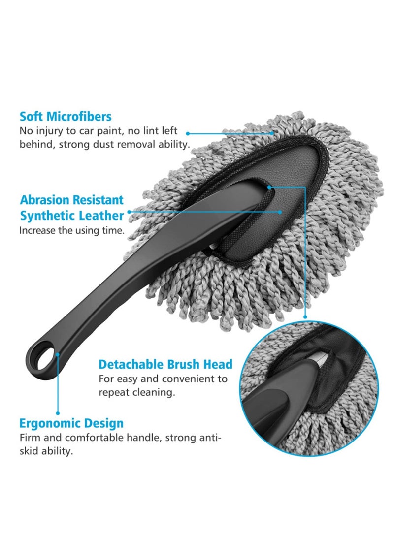 Car cleaning and car washing brush 6-piece set car tire brush wheel hub brush car washing and dust removal set - Image 2