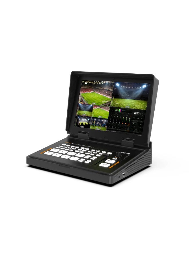 AVMATRIX SHARK H4 PLUS-4CH HDMI+10.1" DISPLAY Video Switcher - Image 1