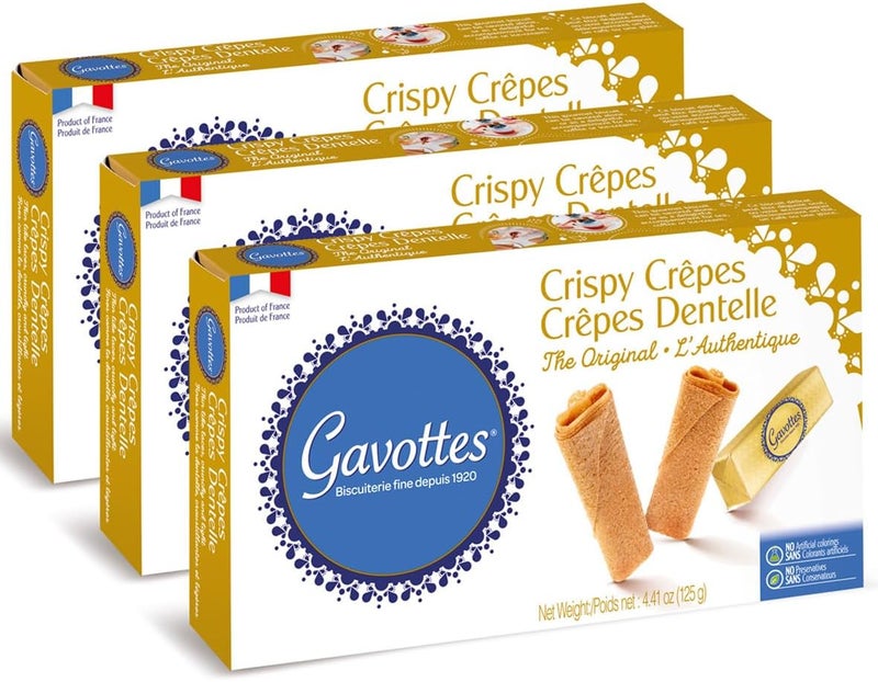 Gavottes كريب غافوت الذواقة الفرنسي الشبكي المقرمش - عبوة 3 - Image 1