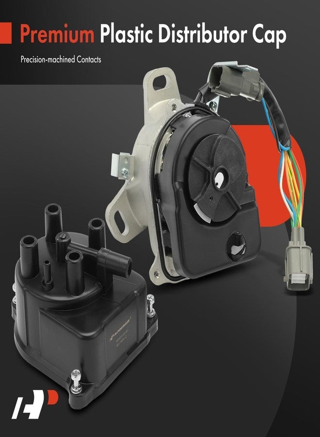 A-Premium Ignition Distributor with Cap and Rotor Compatible with Honda Accord Prelude 1992 1993 1994 1995 2.2L - Image 5
